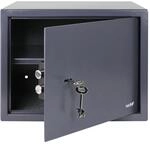 HMF 49203-11 Safe Tresor Schl&uuml;ssel M&ouml;beltresor 38 x 30 x 30 cm Anthrazit