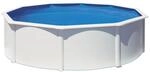 Gre Pool Bora Bora Oval &Oslash; 300 cm x 120 cm Wei&szlig;