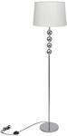 vidaXL Stehlampe Stehleuchte Lampe Leuchte Standleuchte wei&szlig; 240904