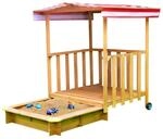 Coemo Spielhaus mit Sandkasten