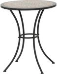 Siena Garden Gartentisch Prato Rund Schwarz &Oslash; 60 cm