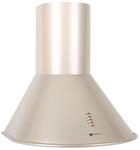 Klarstein Lumio Primo Retro-Dunstabzugshaube 60cm 490 m&sup3;/h LED-Leuchten Beige