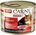 Carny Katzen-Nassfutter Senior Rind und Putenherzen 200 g