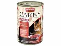 Carny Katzen-Nassfutter Senior Rind und Putenherzen 400 g