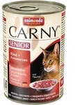 Carny Katzen-Nassfutter Senior Rind und Putenherzen 400 g Carny Katzen-Nassfutter Senior Rind und Putenherzen 400 g