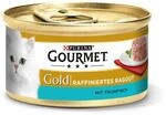 Gourmet Katzen-Spezialfutter Gold Raffiniertes Ragout Thunfisch 85 g