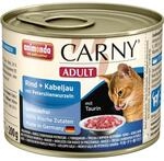 Carny Katzen-Nassfutter Adult Rind und Kabeljau und Petersilienwurzeln 200 g