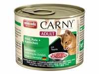 Carny Katzen-Nassfutter Adult Rind und Pute und Kaninchen 200 g