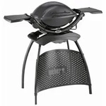 Weber Elektro-Standgrill Q1400 mit 2 Seitentischen 2.200 W Weber Elektro-Standgrill Q1400 mit 2 Seitentischen 2.200 W