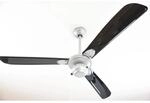 WESTINGHOUSE Outdoor Deckenventilator Mountain Gale Silber 132 cm mit Zugschnur IP44