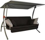 Angerer Hollywoodschaukel Drift Smart 3-Sitzer mit Liegefunktion Coffee