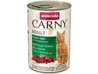 Carny Katzen-Nassfutter Adult Rind und Reh und Preisbeeren 400 g