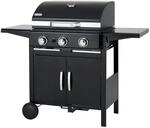 tepro Gasgrill Mayfield 3-Brenner Schwarz