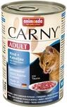 Carny Katzen-Nassfutter Adult Rind und Kabeljau und Petersilienwurzeln 400 g