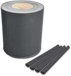 ALLEGRA 1 Rolle Sichtschutzstreifen 19 cm x 50 m RAL 7016 Grau