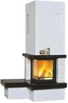 Hark Kaminofen Nebraska Bank Links Marmor Schwarz-Wei&szlig; 8 kW EEK: A+
