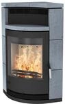 Fireplace Lyon Kaminofen Speckstein Schwarz 8 kW