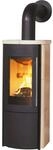 Hark Lova ECOplus Rua Kaminofen Ofenkacheln Creme 6 kW mit Automatik