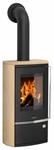 Justus Rento R II Kaminofen Sandstein Schwarz 6 kW mit Automatik