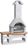 Buschbeck Gartengrillkamin Bozen Wei&szlig;-Terrakotta