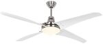 CASAFAN Deckenventilator mit Beleuchtung und Fernbedienung Mirage 142 cm Chrom