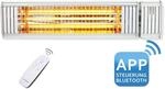 VASNER Appino 20 Bluetooth Infrarot-Heizstrahler 2000 W Wei&szlig;
