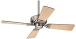 HUNTER FANS Deckenventilator Hunter Bayport 107 cm Nickel Geb&uuml;rstet mit Zugkette