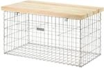 Gabionen Bank mittel 105 cm x 56 cm x 54 cm