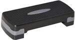HOMCOM Steppbrett Aerobic Kunststoff Schwarz Grau 68L x 29B x 15Hcm