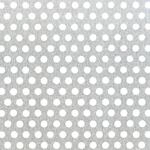 Lochblech Natur Lochung rund 600 mm x 1000 mm x 0,8 mm