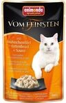 Vom Feinsten Katzen-Nassfutter in Sauce Huhn und Ente 50 g