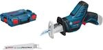 Bosch Professional Akku-S&auml;bels&auml;ge GSA 12 V-14 Solo in L-Boxx mit S&auml;bels&auml;geblatt