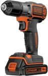 Black+Decker 18 V Akku-Bohrschrauber ASD18K inkl. 1,5 Ah Akku mit Koffer