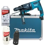 Makita Kombihamer HR2631FT13 f&uuml;r SDS-PLUS 800 W mit Koffer