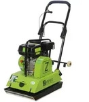 Zipper R&uuml;ttelplatte ZI-RPE90 inkl. Gummimatte und Fahrwerk 90 kg 4 kW