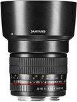 Samyang Mf 85Mm F1,4 As If Umc Fuji X Vollformat Portrait Objektiv Portr&auml;t