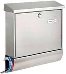 Burg W&auml;chter Briefkasten + Box Set Amrum 38670 Edelstahl