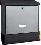 Burg W&auml;chter Briefkasten Black & Steel London-Set 68670 B+S