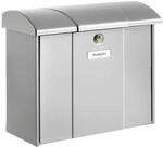 Burg W&auml;chter Briefkasten Olymp 916 Silber