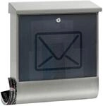 Burg W&auml;chter Briefkasten + Box Lucenta 2700 Edelstahl