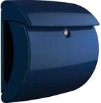 Burg-W&auml;chter Kunststoff-Briefkasten Piano 886 Marine Blue