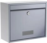 Basi - Briefkasten - BK 900 - Stahl Silber - 2170-0661