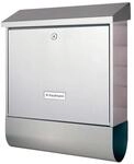 Burg W&auml;chter Briefkasten Inoxstar 4730 Edelstahl