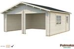Palmako Holzgarage Roger ohne Tor 575 cm x 510 cm