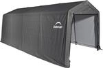 ShelterLogic Garage 18,3 m&sup2; Grau 300 cm x 610 cm