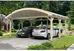 Skan Holz Bogendach-Carport Franken 635 cm x 541 cm