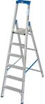 Krause Stehleiter Stabilo 6 Stufen 205 cm x 55 cm x 120 cm