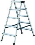 Krause Dopplo Stufen-Doppel-Leiter 2 x 5 Stufen