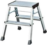 Krause Rolly Doppel-Klapptritt 2x2 Stufen Alu
