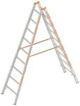 Layher Topic 1039 Sprossenstehleiter 2x9 Sprossen